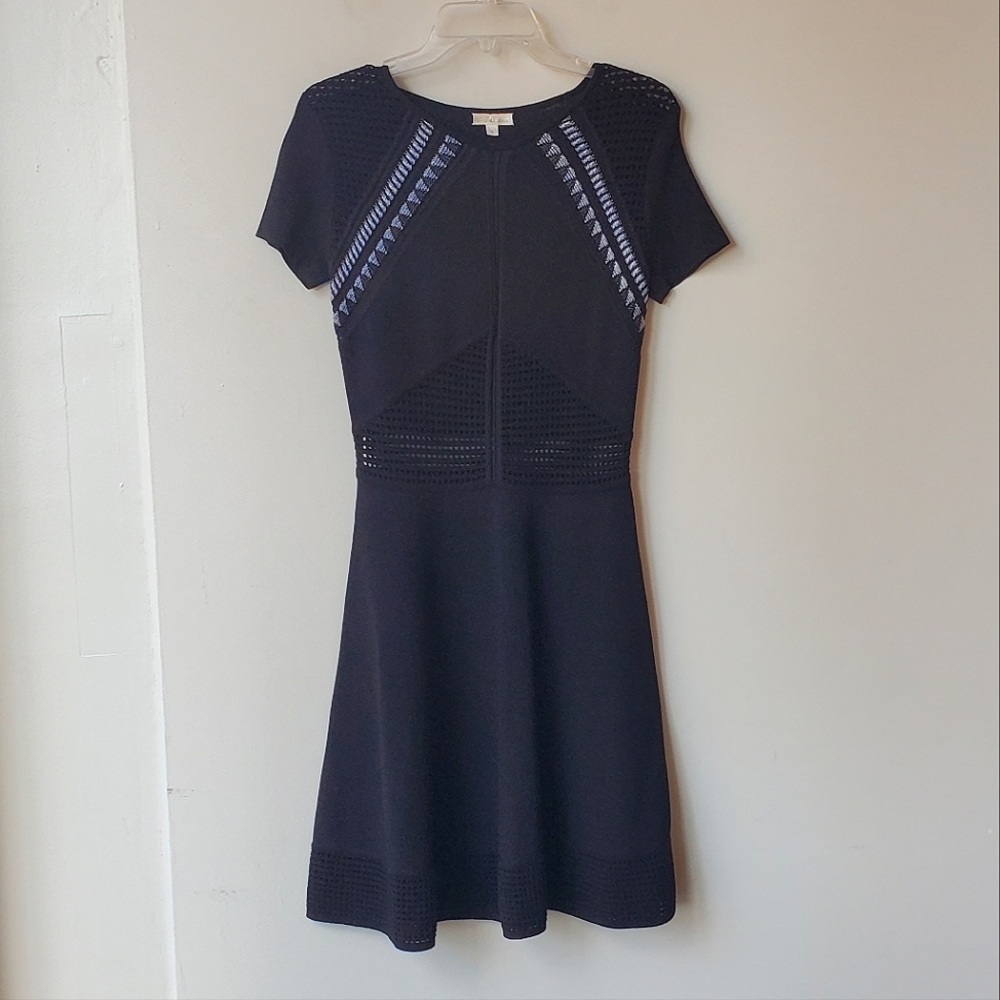 Shoshanna Knit Short Sleeve Dress